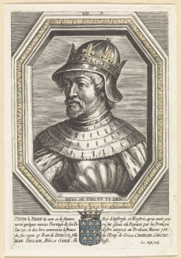 Portrait of King Pepin the Short