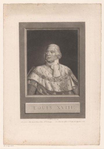 Portrait of King Louis XVIII