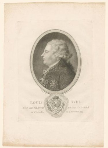 Portrait of Louis XVIII of France
