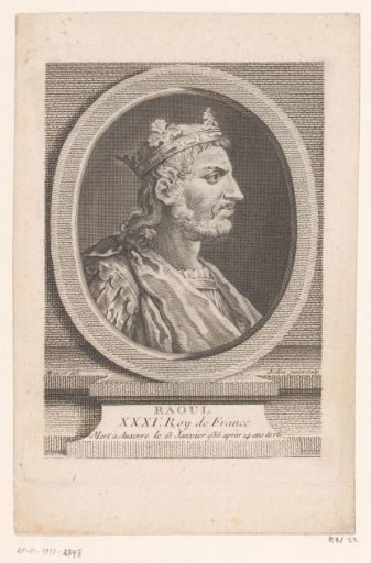Portrait of Rudolf of France