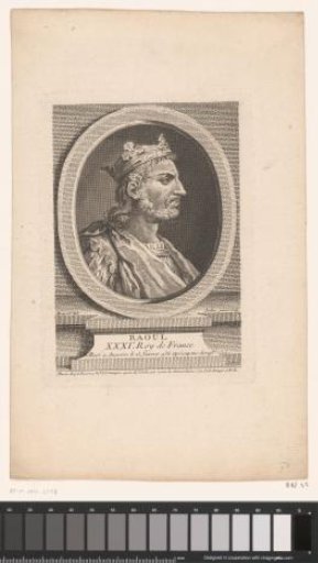 Portrait of Rudolf of France