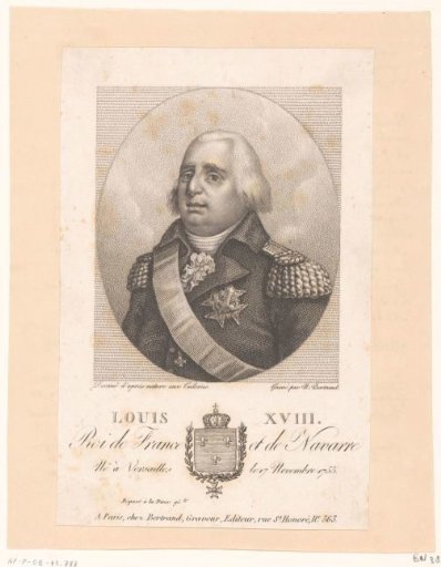 Portrait of Louis XVIII