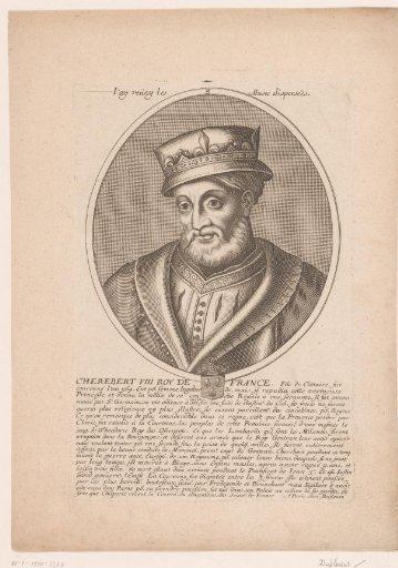 Portrait of Cherebert VIII of France