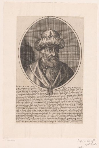 Portrait of Louis the Stammerer