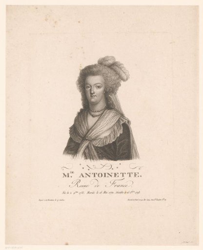 Portrait of Marie Antoinette