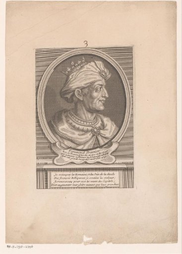 Portrait of Pharamond, King of the Franks
