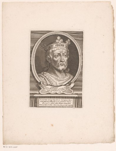 Portrait of King Charles Martel