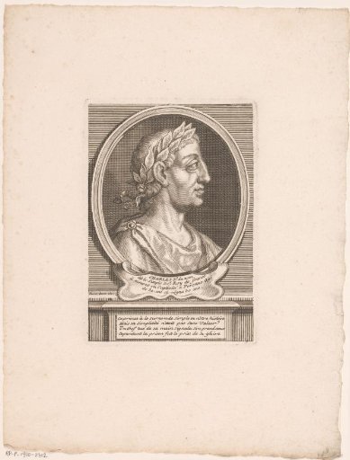 Portrait of Charles III the Simple, king of France