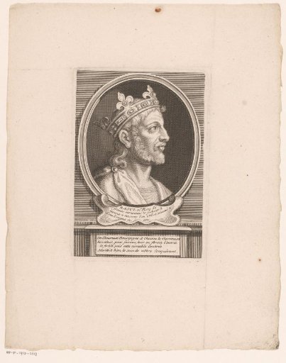 Portrait of King Rudolf I