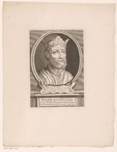 Portrait of King Louis IV