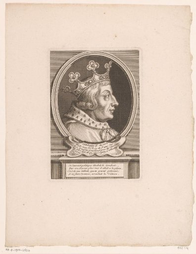 Portrait of Charles V, king of France