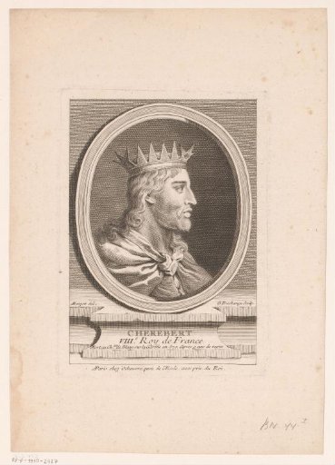 Portrait of Childebert of France