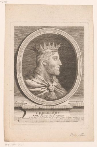 Portrait of Childebert of France