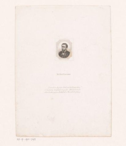 Portrait of Wenzel Messenhauser