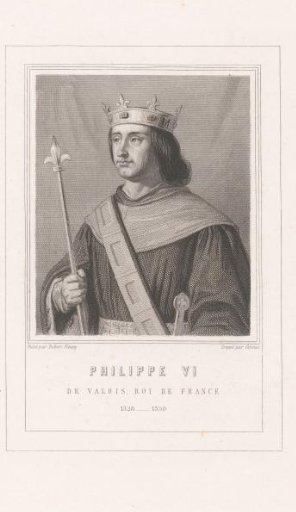 Portrait of Philip VI, King of France