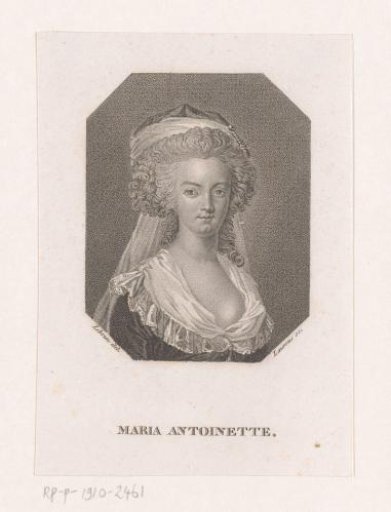 Portrait of Marie Antoinette