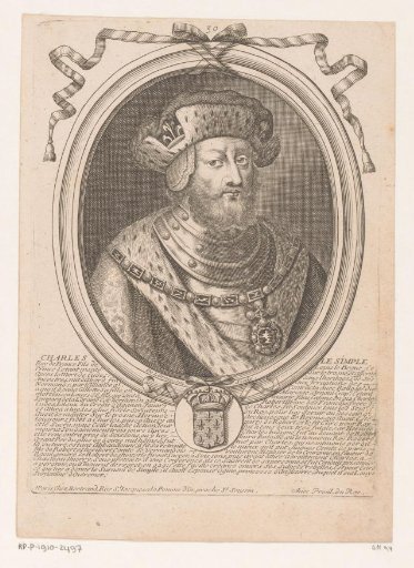 Portrait of Charles III the Simple