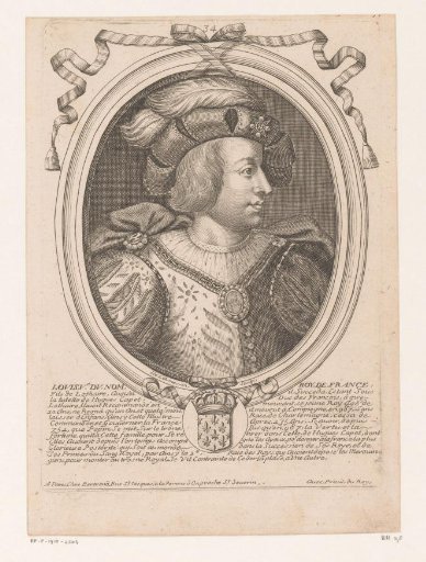 Portrait of Louis V, King of West Francia