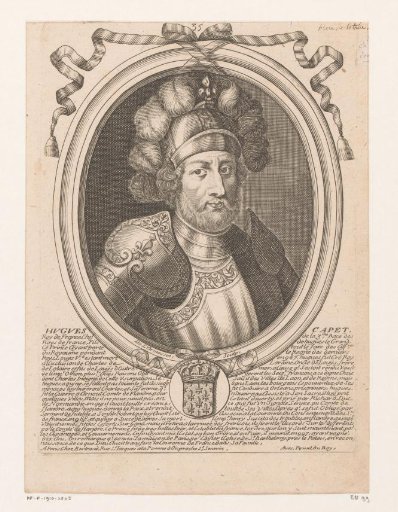 Portrait of Hugh Capet, King of France