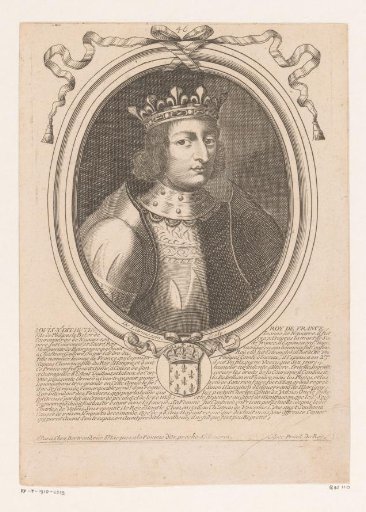Portrait of Louis X, King of France