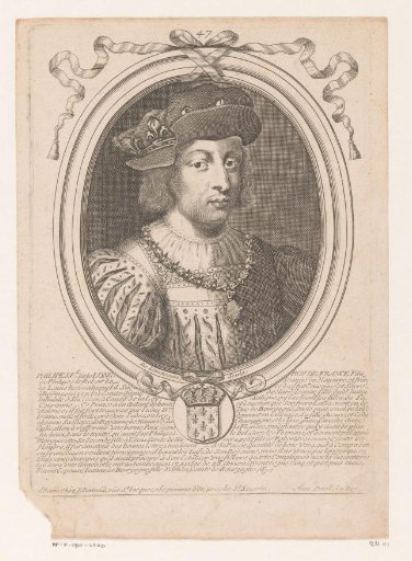 Portrait of Philip V, King of France