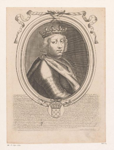 Portrait of Charles IV, King of France and Navarre