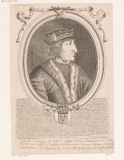 Portrait of Charles VI, King of France