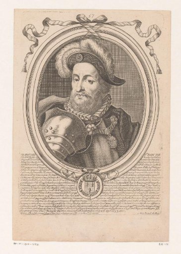 Portrait of Francis I of Valois-Angoulême, King of France