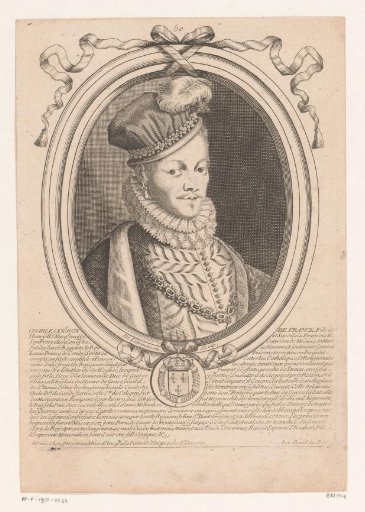 Portrait of Charles IX, King of France