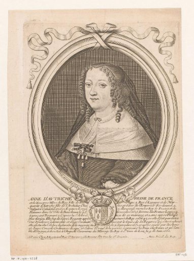 Portrait of Anne of Austria, Queen of France