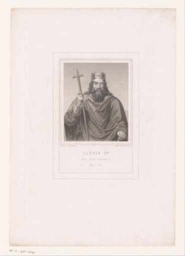 Portrait of Clovis I, King of the Franks