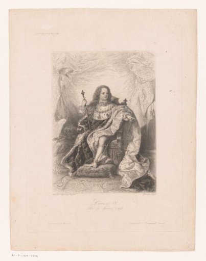 Portrait of Louis XV, King of France