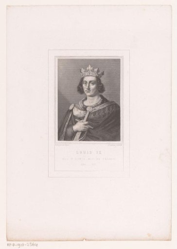 Portrait of Louis IX the Saint