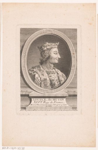 Portrait of Louis X