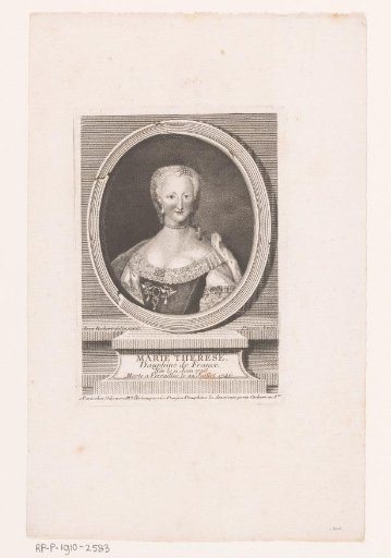Portrait of Maria Theresa of Bourbon