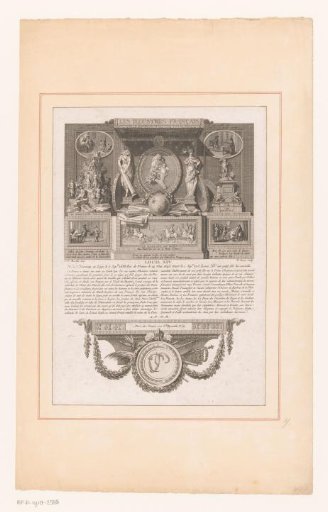 Allegorical portrait of Louis XIV