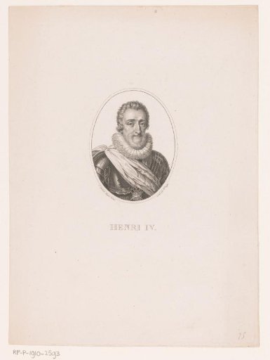 Portrait of King Henry de Bourbon
