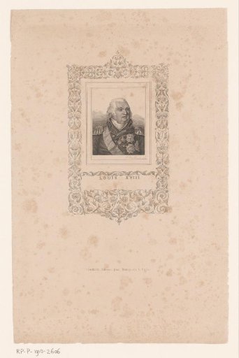 Portrait of Louis XVIII