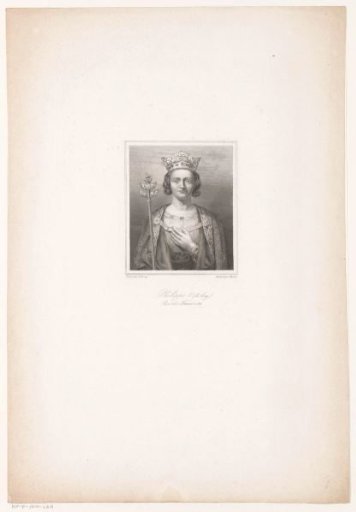 Portrait of Philip V, King of France