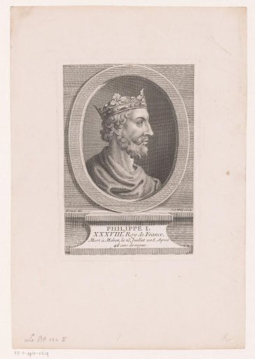 Portrait of Philip I, King of France