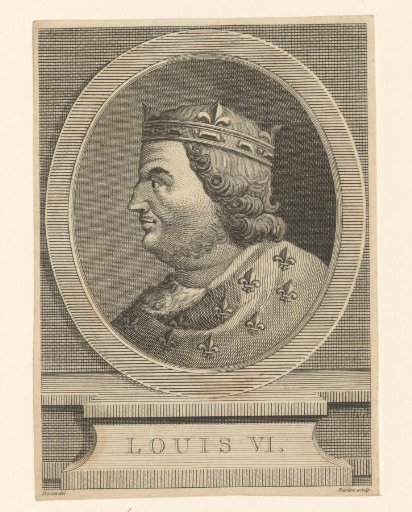 Portrait of Louis VI of France