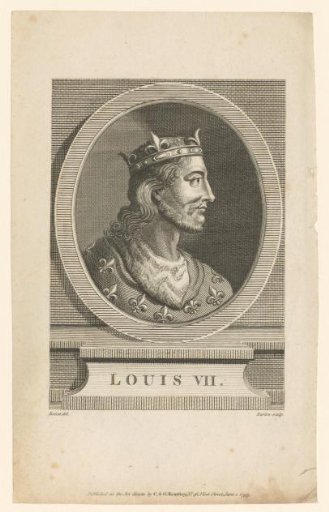 Portrait of Louis VII of France