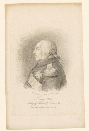 Portrait of Louis XVIII of France