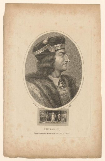 Portrait of Philip II, King of France