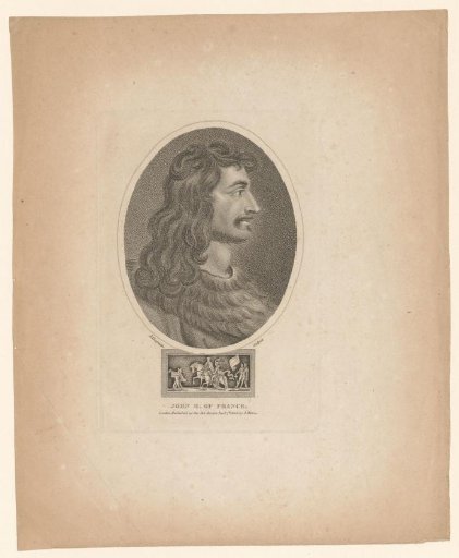 Portrait of John II, King of France