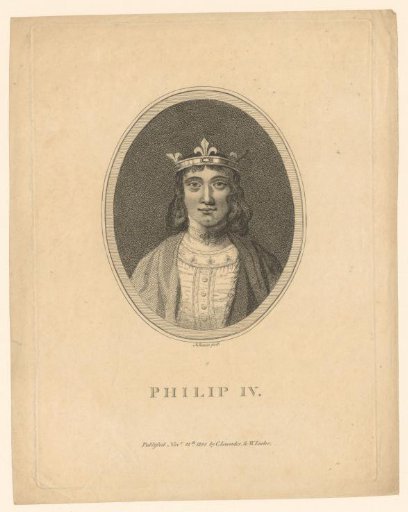 Portrait of Philip IV, King of France