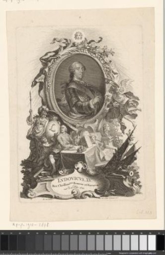 Portrait of Louis XV, King of France