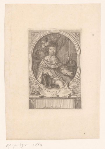 Portrait of Louis XV, King of France
