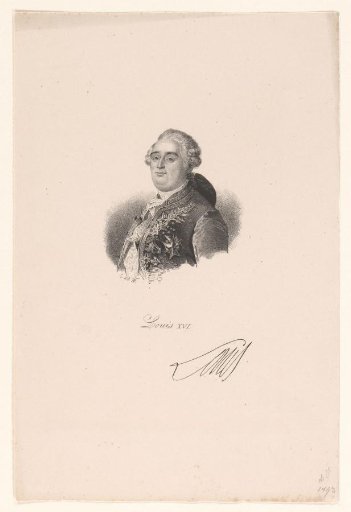 Portrait of Louis XVI