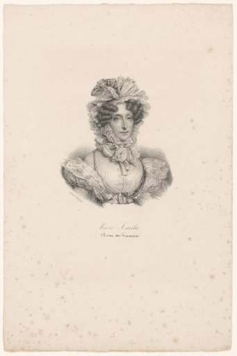 Portrait of Marie Amélie of Bourbon-Two Sicilies